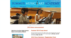Desktop Screenshot of grsummerarts.org